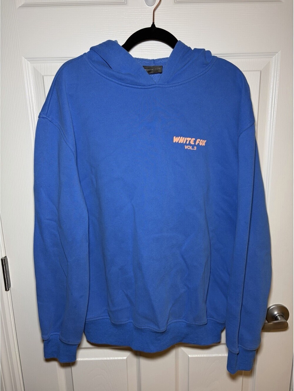 White Fox Cherries Vol. 3 Women’s Hoodie Blue / Peach Size M/L